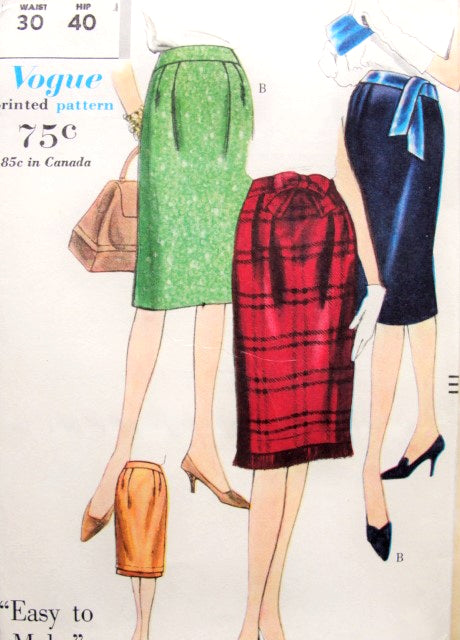 Vogue 5315 Skirt Pattern